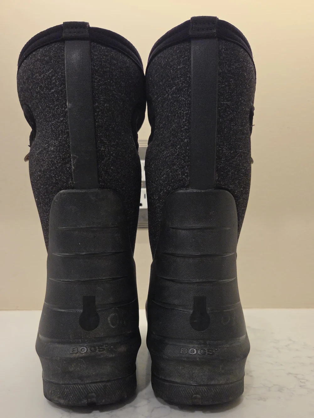 BOGS Kids Black Waterproof Winter Boots